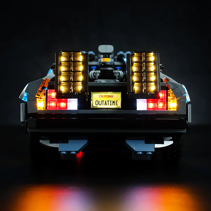 LEGO Light Kit for Back to the Future Time Machine 10300 upgrade ver.
