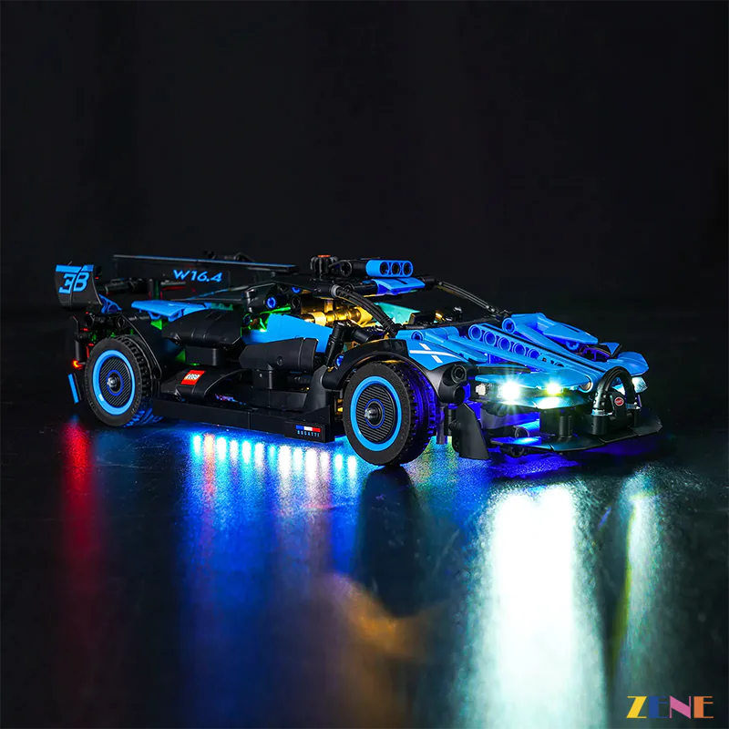LEGO Light Kit for Bugatti Bolide Agile Blue 42162