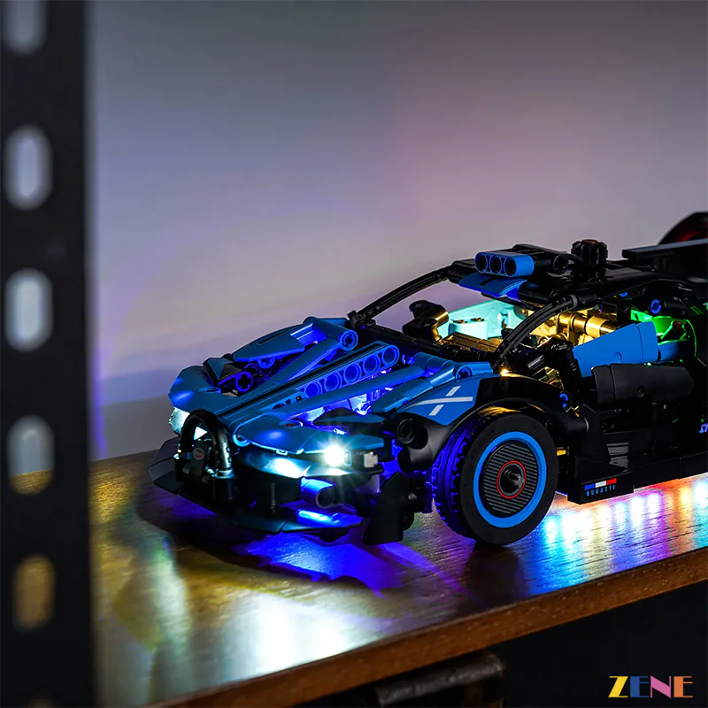 LEGO Light Kit for Bugatti Bolide Agile Blue 42162
