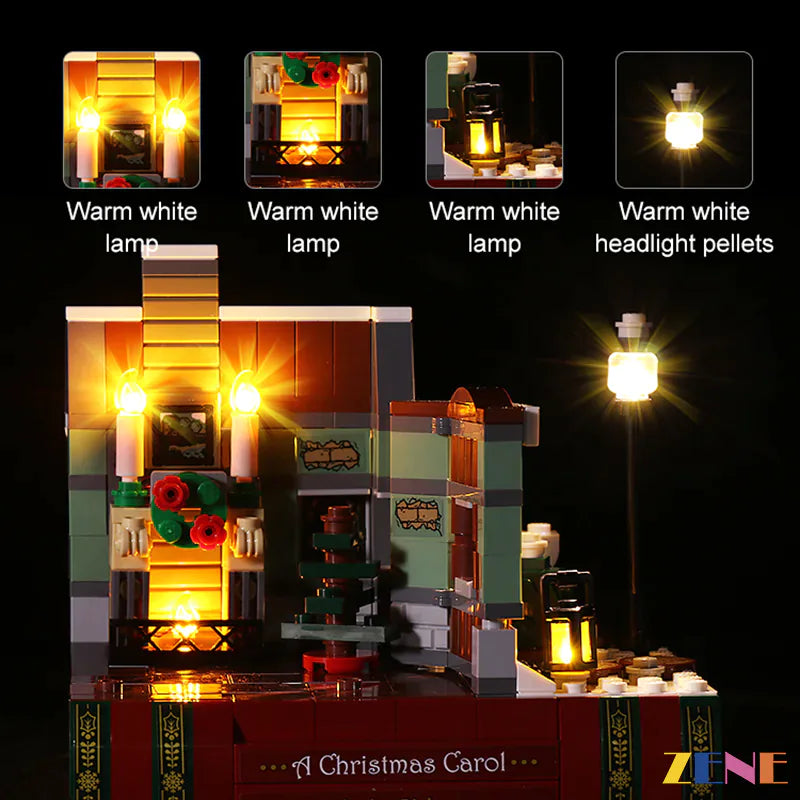 LEGO Light Kit for Charles Dickens Tribute 40410