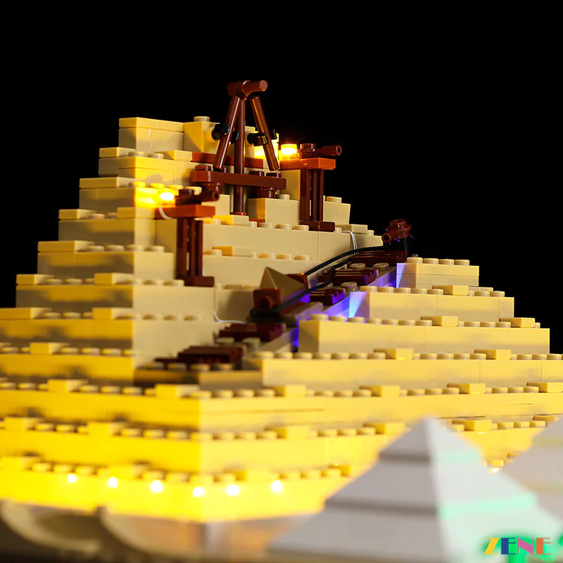 LEGO Light Kit for Great Pyramid of Giza 21058 Ver. 2
