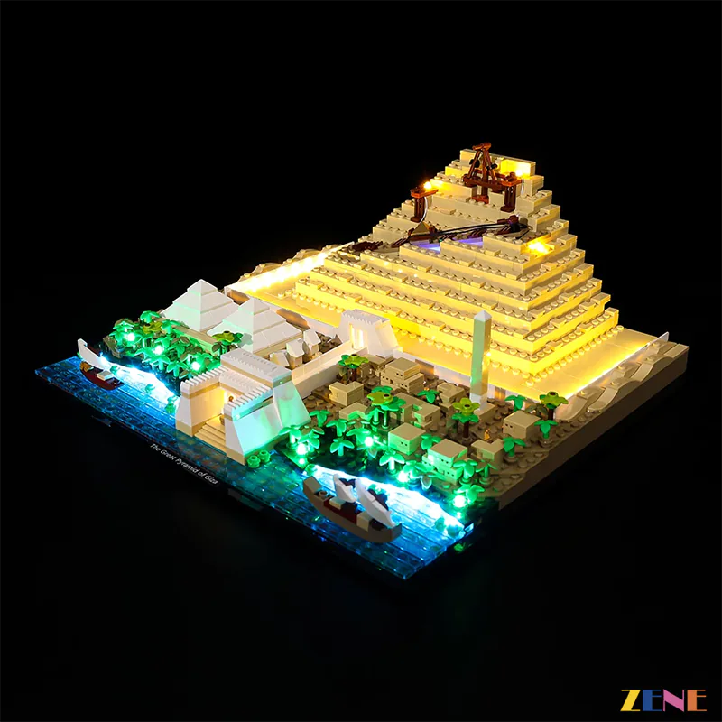 LEGO Light Kit for Great Pyramid of Giza 21058 Ver. 2