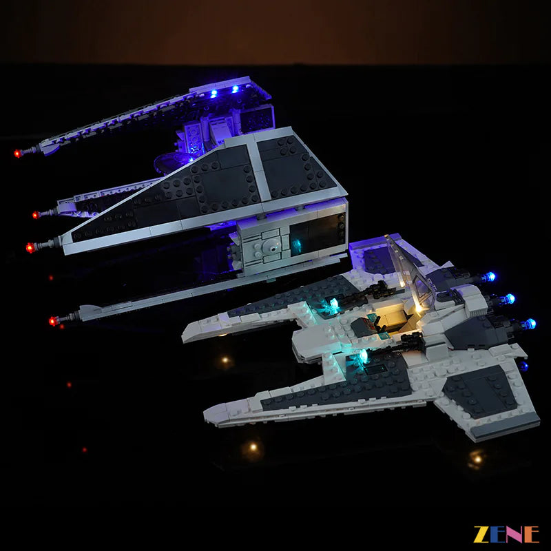 LEGO Light Kit for Mandalorian Fang Fighter vs. TIE 75348