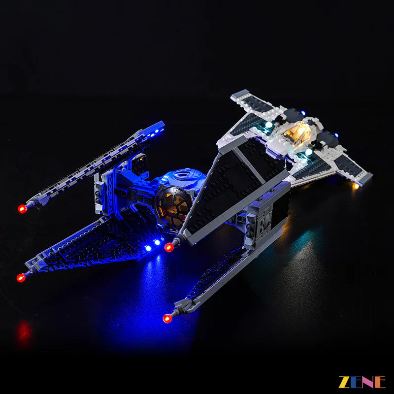 LEGO Light Kit for Mandalorian Fang Fighter vs. TIE 75348
