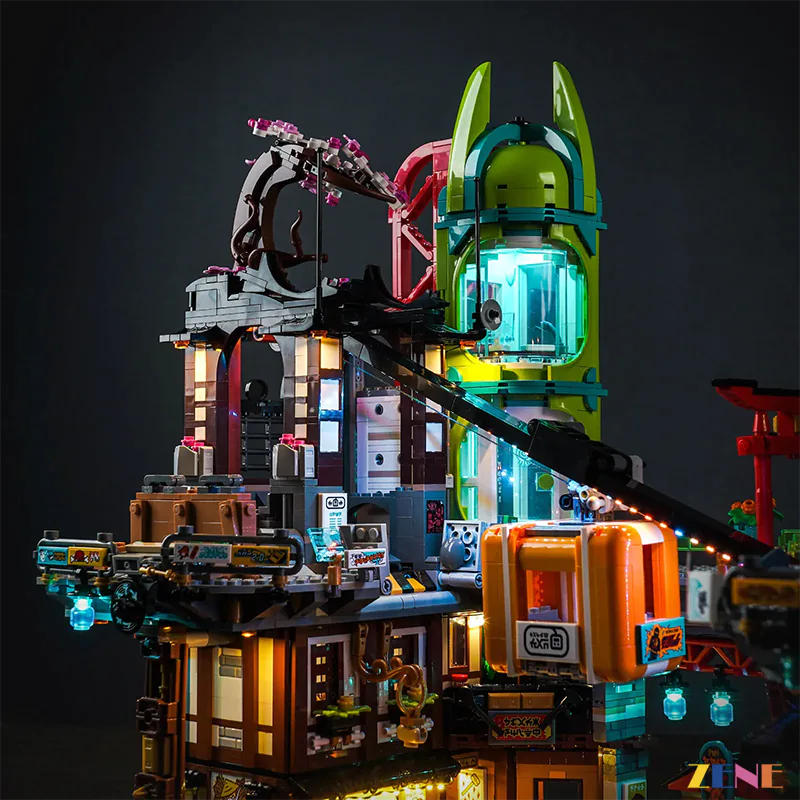 LEGO Light Kit for NINJAGO City Markets 71799 Ver. 2