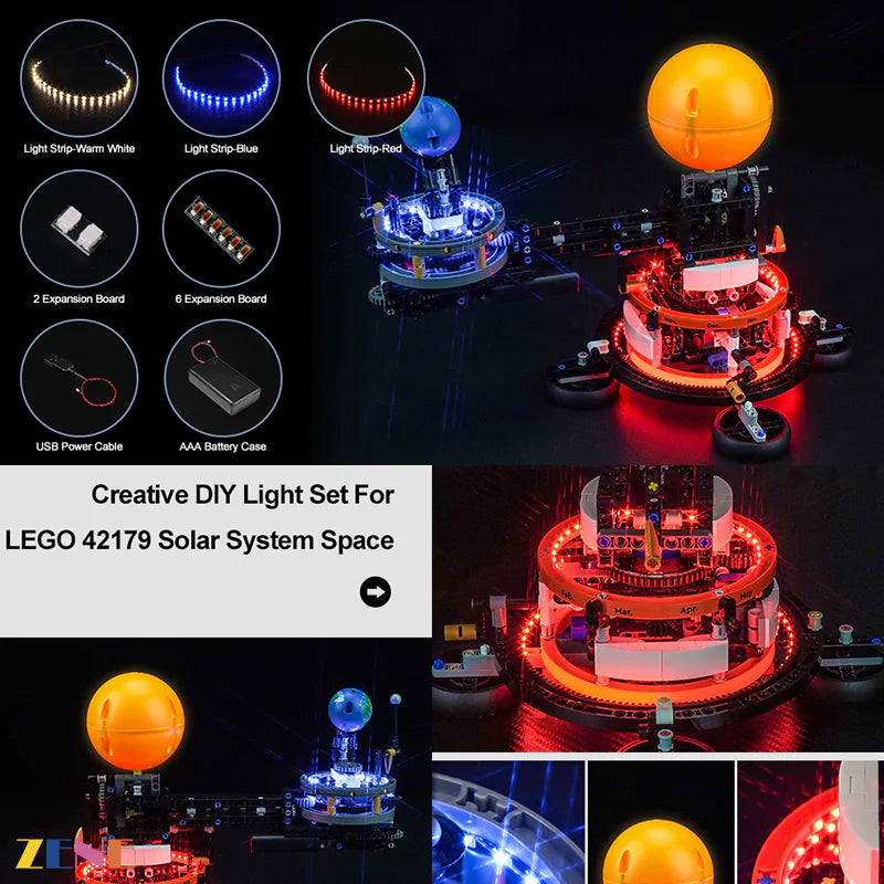 LEGO Light Kit for Planet Earth and Moon in Orbit 42179