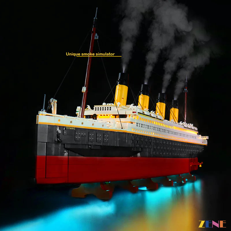 LEGO Light Kit for Titanic ship 10294 Smoke Module