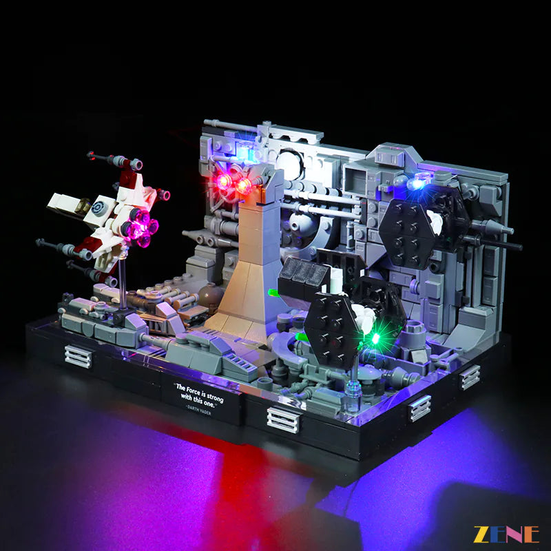 LEGO Light Kit for Trench Run Diorama 75329 ver.2