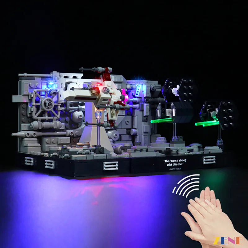 LEGO Light Kit for Trench Run Diorama 75329 ver.2