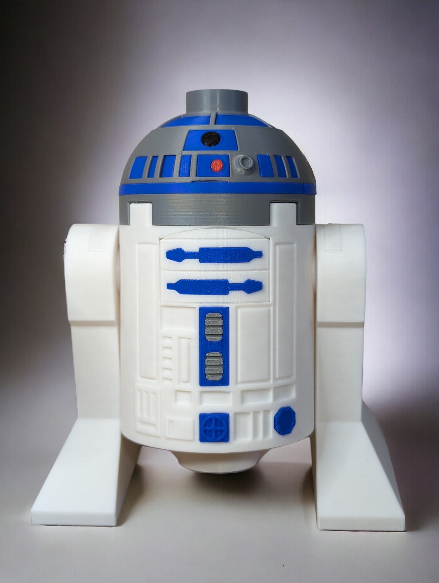 LEGO-inspired Star Wars R2-D2 Display Figure Collectible