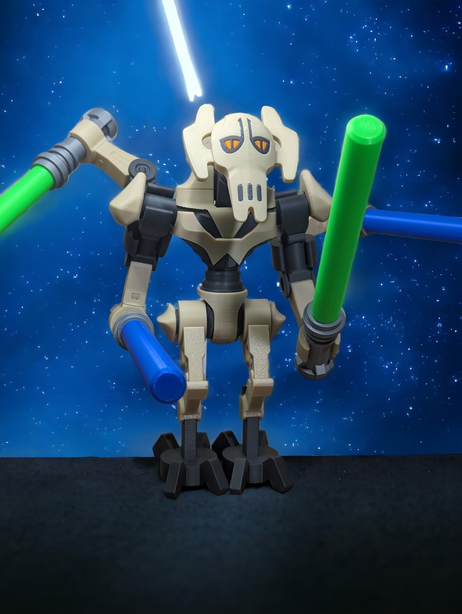 LEGO-inspired Star Wars General Grievous Display Figure Collectible