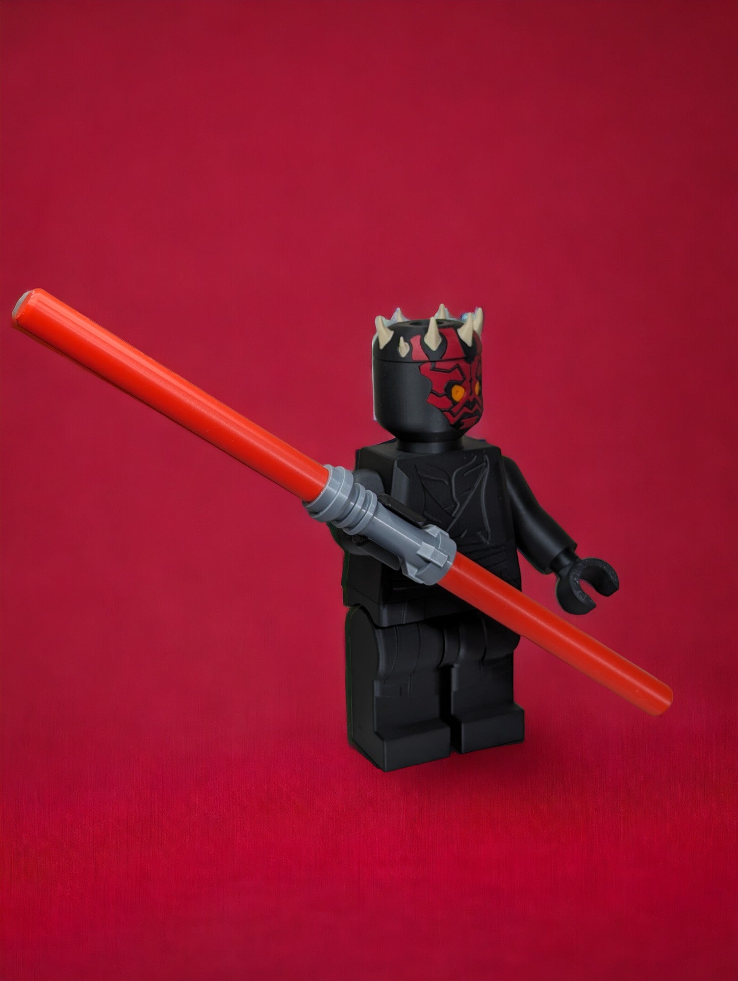 LEGO-inspired Star Wars Darth Maul Display Figure Collectible