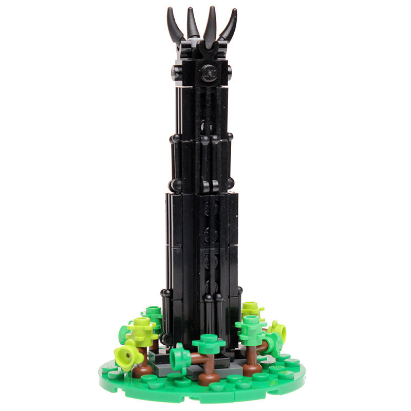 Brickshow Shop Dark Wizard Tower Building Set made using LEGO parts Building Kit