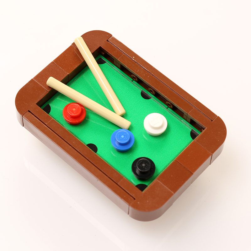 Pool Table Building Kit made from LEGO parts
