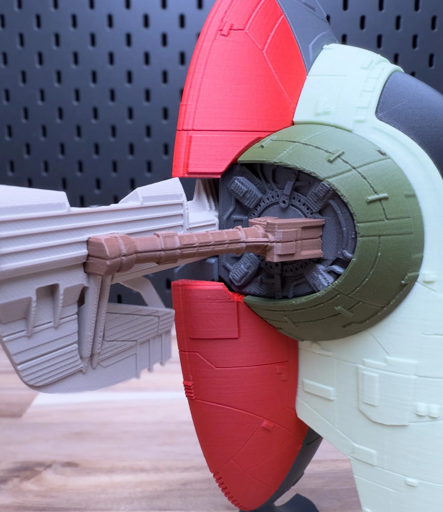 3D Printed Star Wars Slave I Building Kit