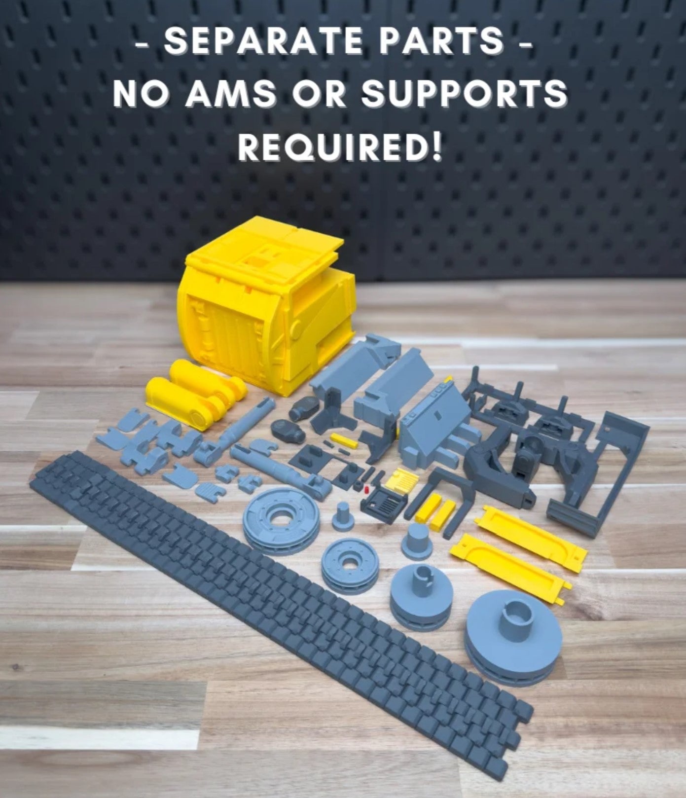 3D Printed WALL-E Building Kit