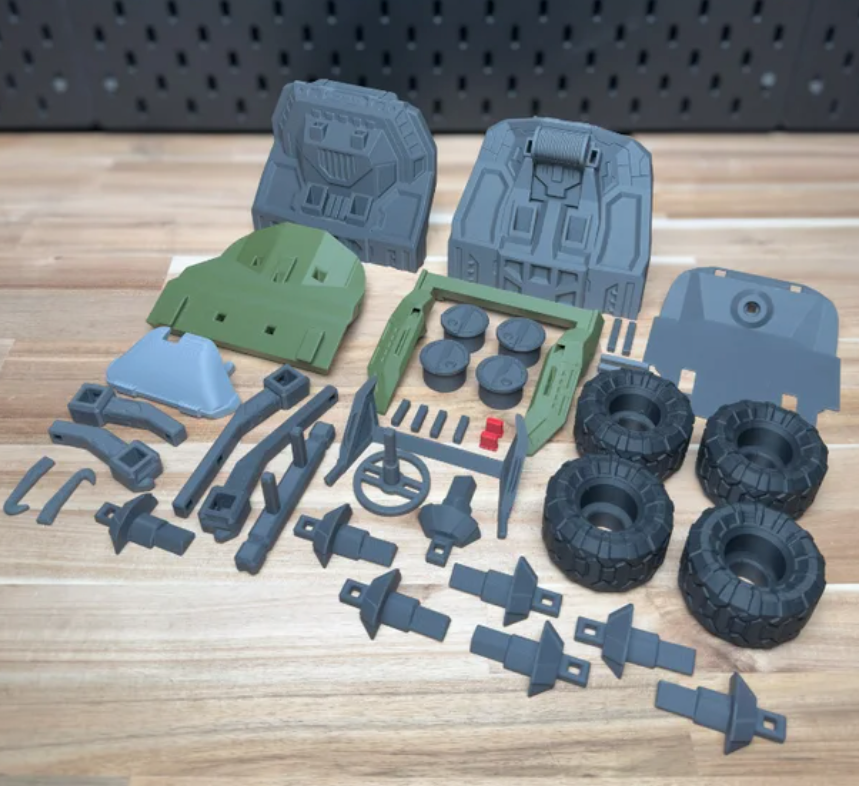 3D Printed Halo Warhog Kit