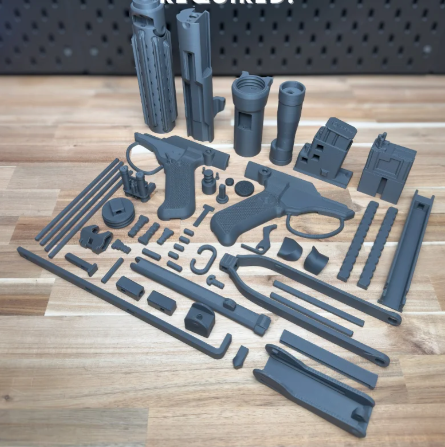 3D Printed Stormtrooper E-11 Star Wars Replica Blaster Kit