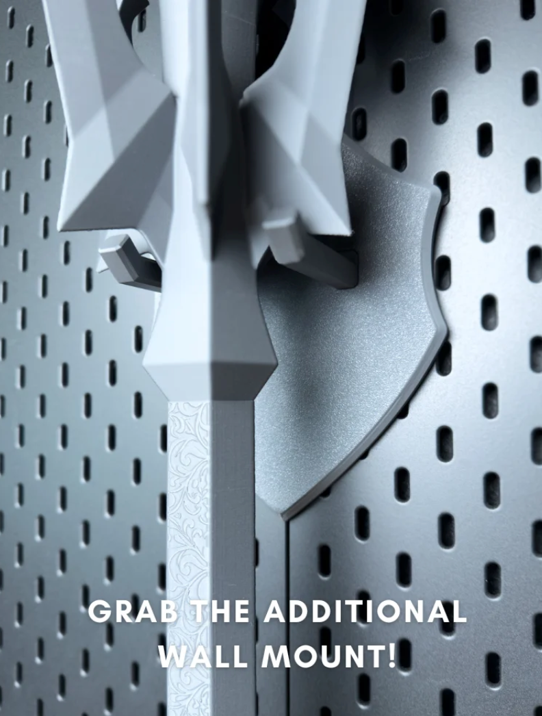 Sauron’s Mace Cosplay Prop Kit | Lord of the Rings Inspired 3D Printed Weapon