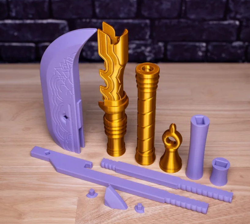 Mira’s Glaive – K-Pop Demon Hunters Cosplay Prop Kit