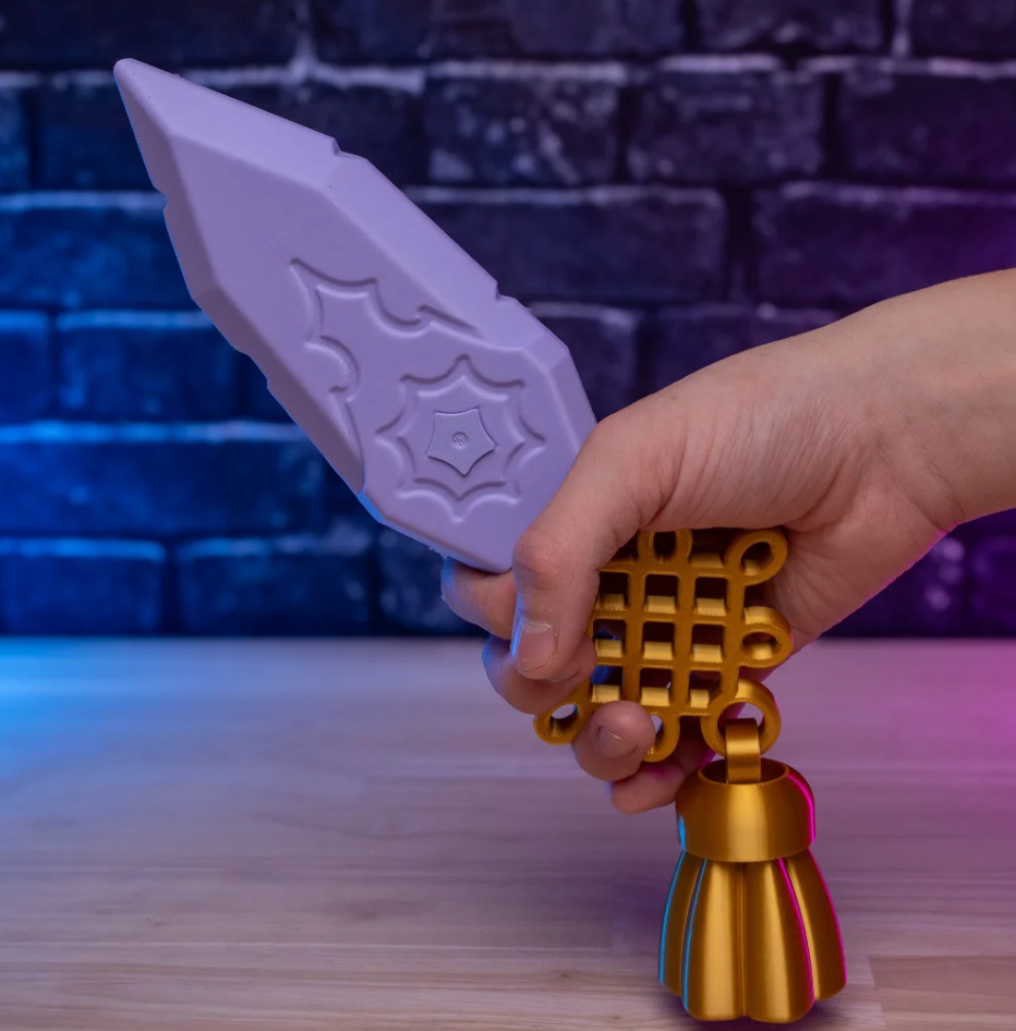 Zoey’s Dagger – K-Pop Demon Hunters Cosplay Prop Kit