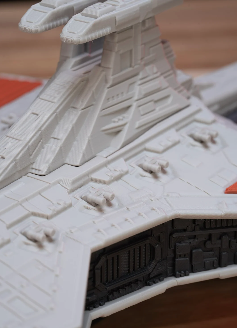 3D Printed Star Wars Venator-Class Star Destroyer Kit