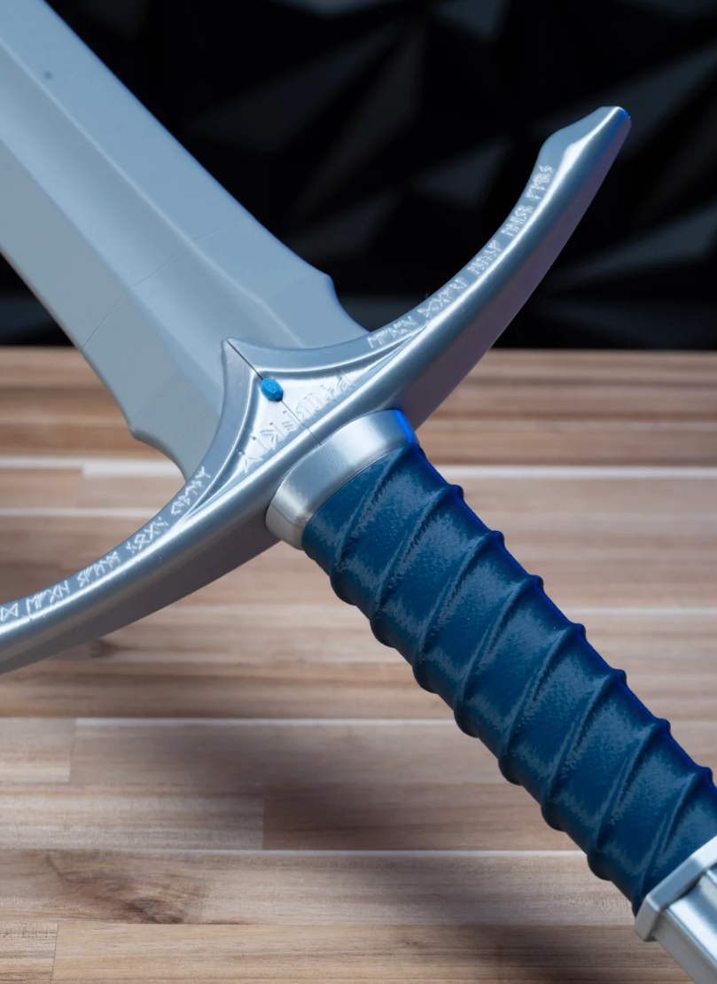 3D Printed Lord of the Rings Glamdring Sword Kit
