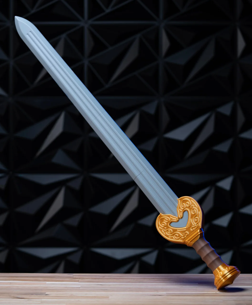 3D Printed Lord of the Rings Herugrim Sword Kit