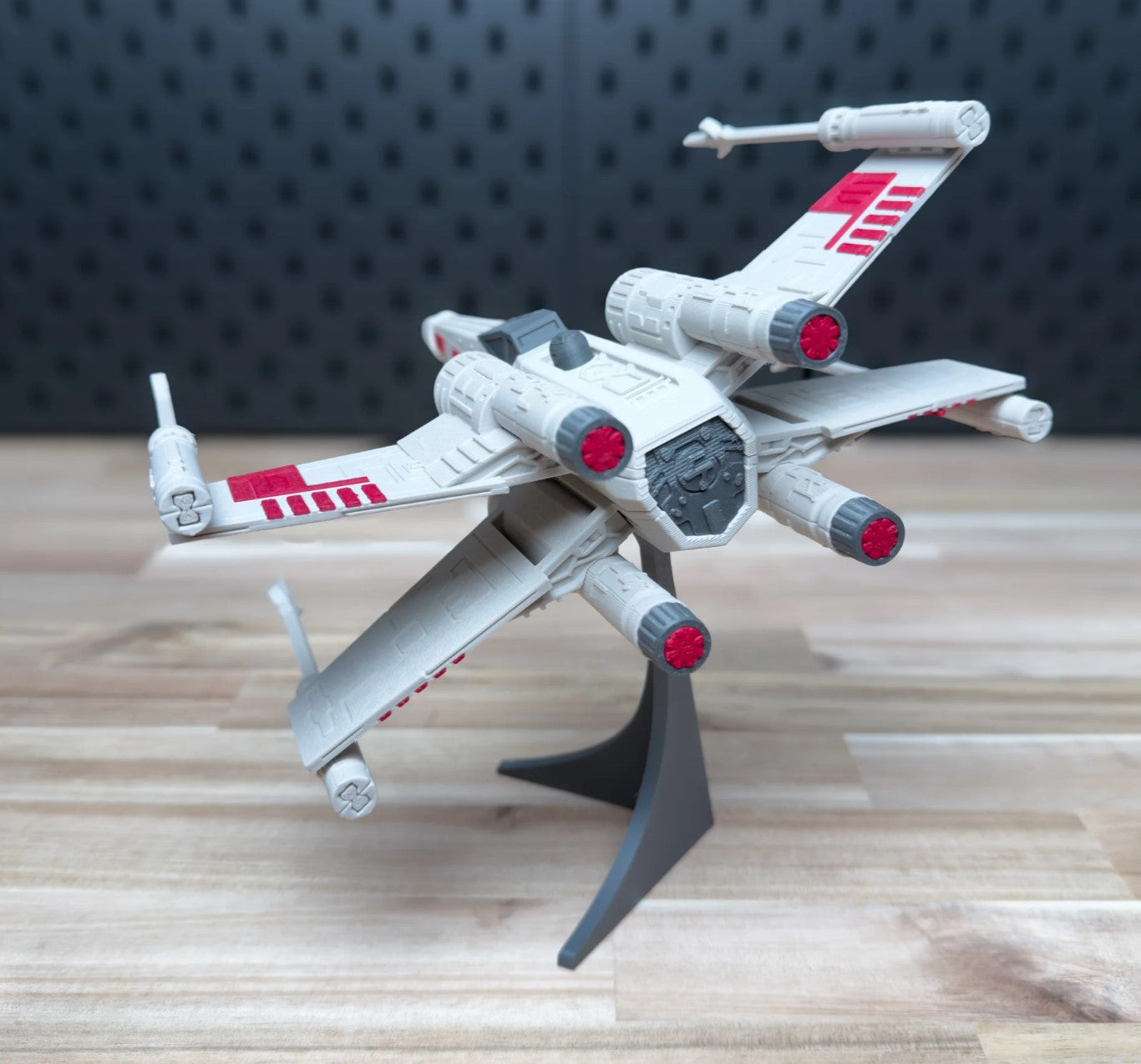 3D Printed Star Wars X-Wing Fighter Building Kit