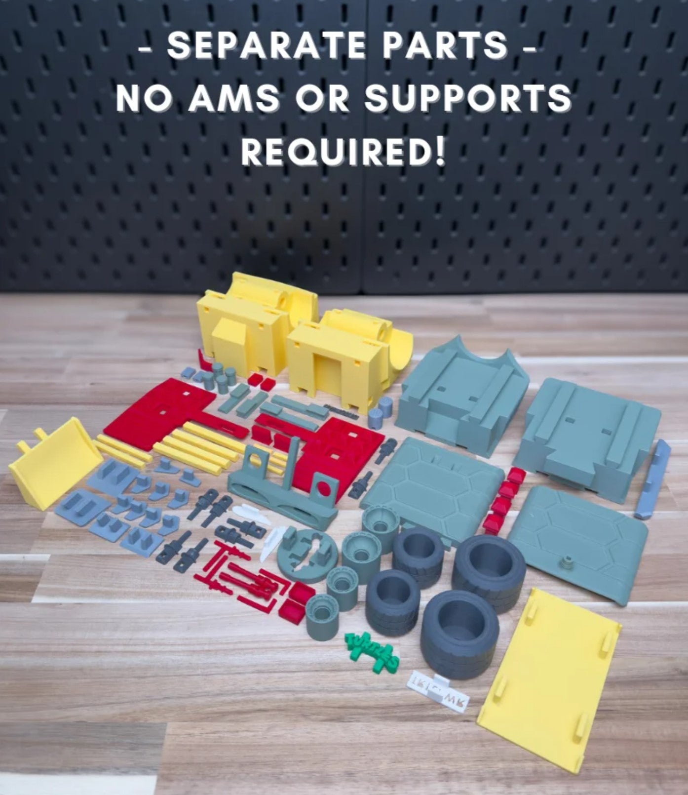 3D Printed TMNT Party Wagon Building Kit