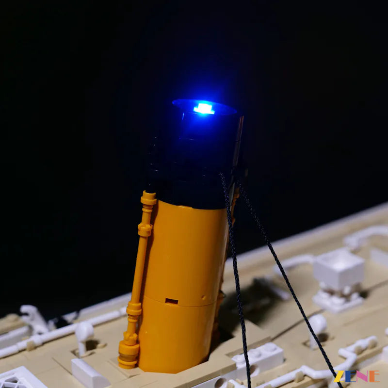 LEGO Light Kit for Titanic Ship 10294 Ice Blue Ver.