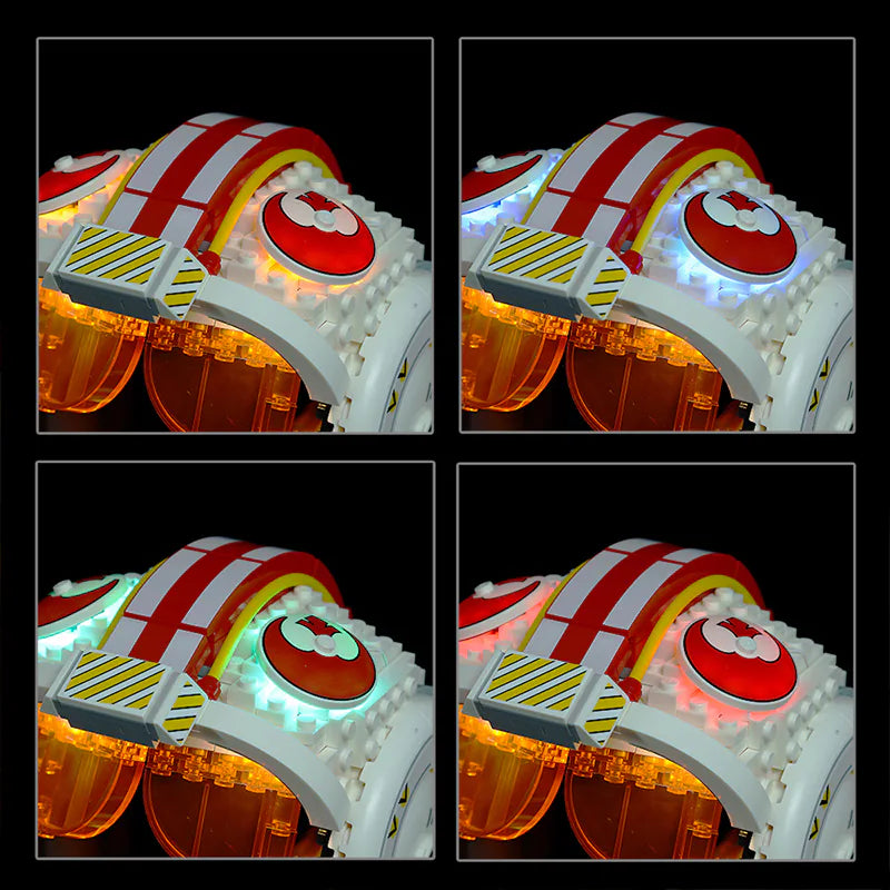 LEGO Light Kit for Luke Skywalker Red Five Helmet 75327