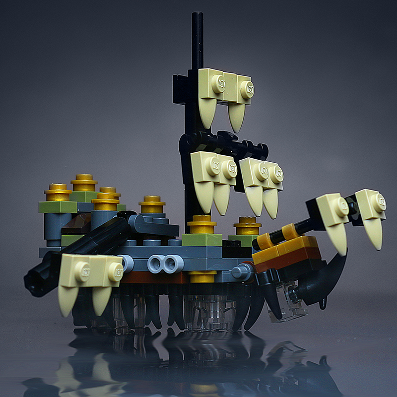 Custom Mini The Silent Mary Pirate Ship