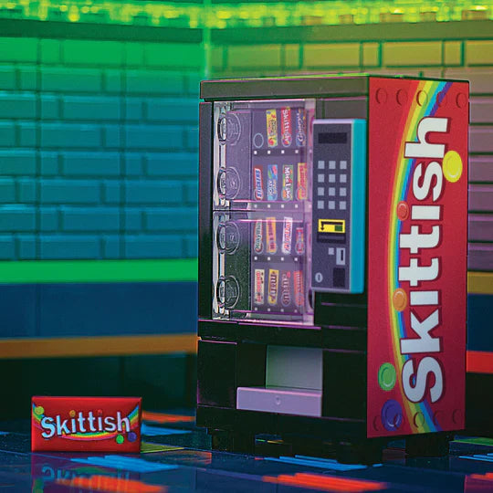 Brickshow Shop Skittish Custom Candy Vending Machine New Building Kit