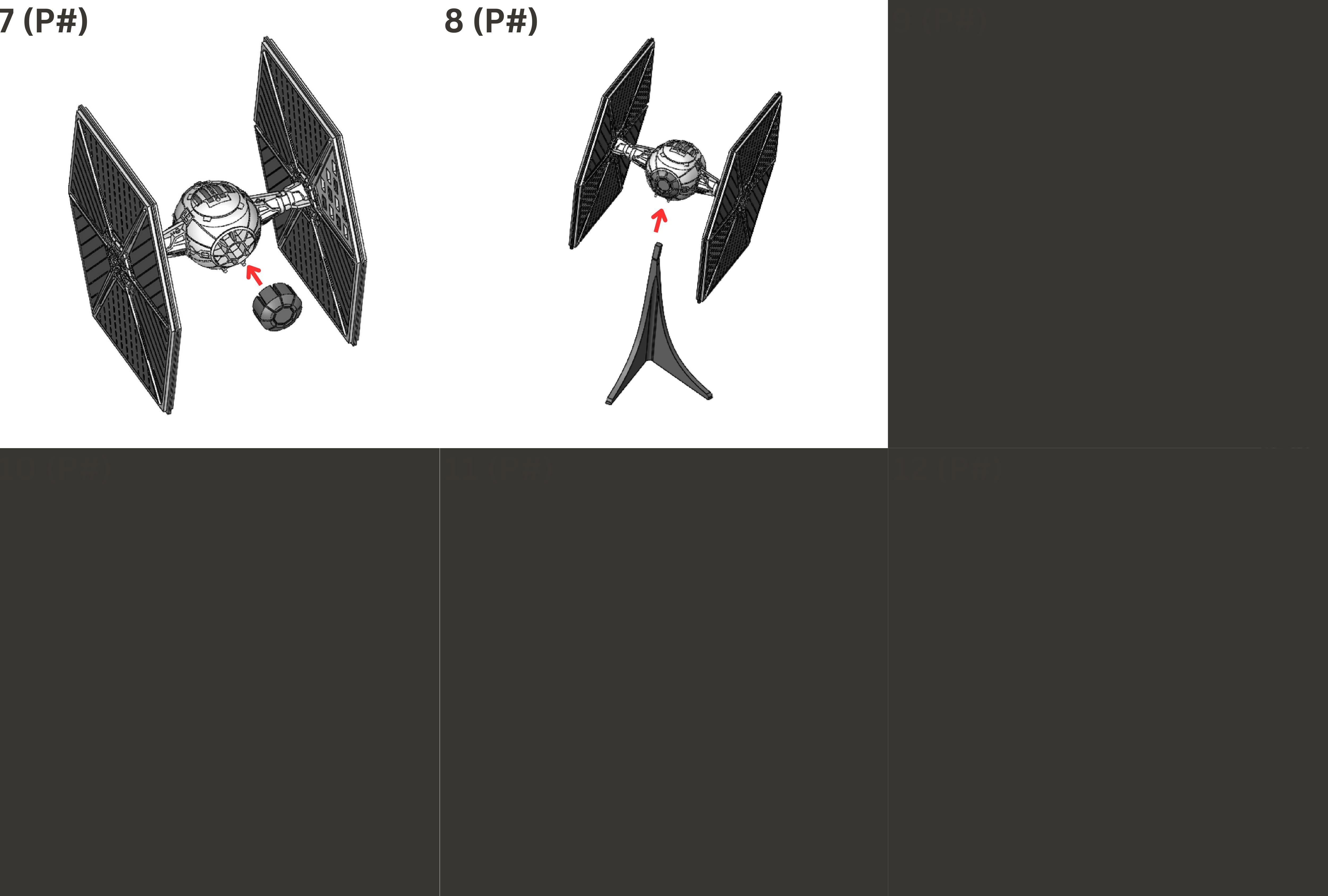 3D Printed Star Wars Tie Fighter Building Kit