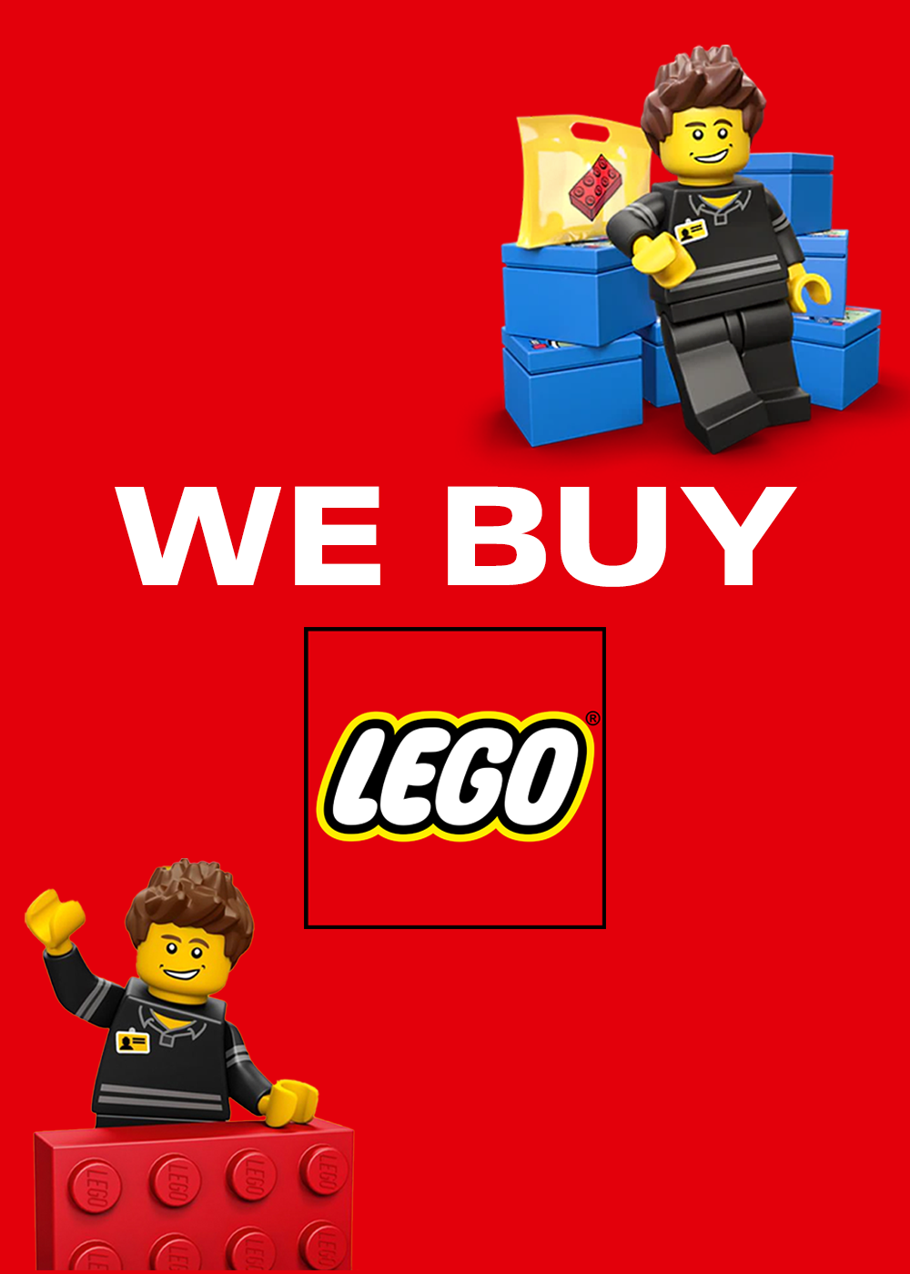We buy lego