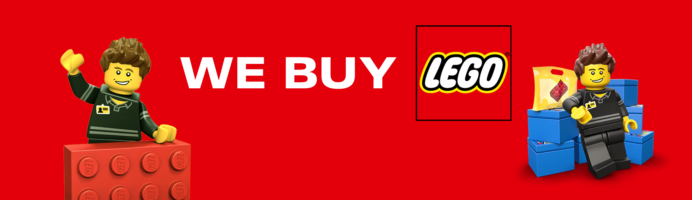 We buy lego