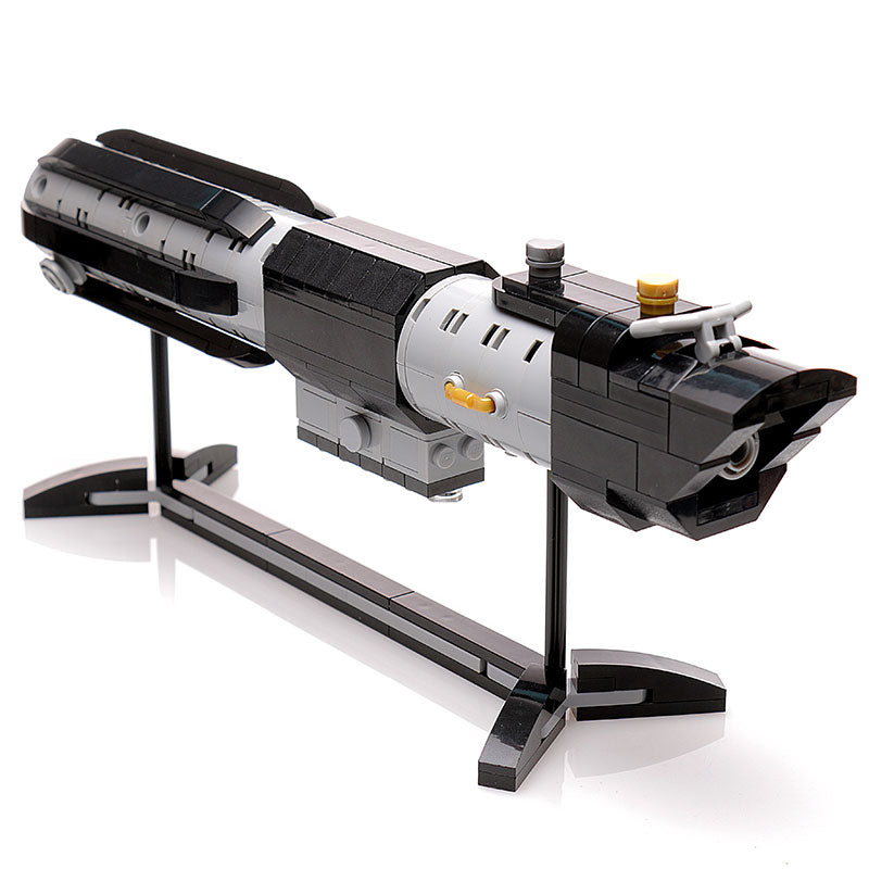 Brickshow Shop Custom Life Size Darth Vader's Saber w/ Stand made using LEGO parts Building Kit