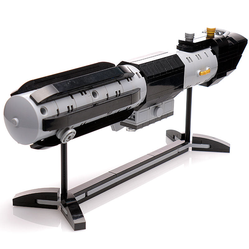 Brickshow Shop Custom Life Size Darth Vader's Saber w/ Stand made using LEGO parts Building Kit