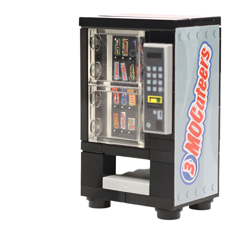 Brickshow Shop 3 MOCateers - B3 Customs® Candy Bar Vending Machine made using LEGO parts Building Kit