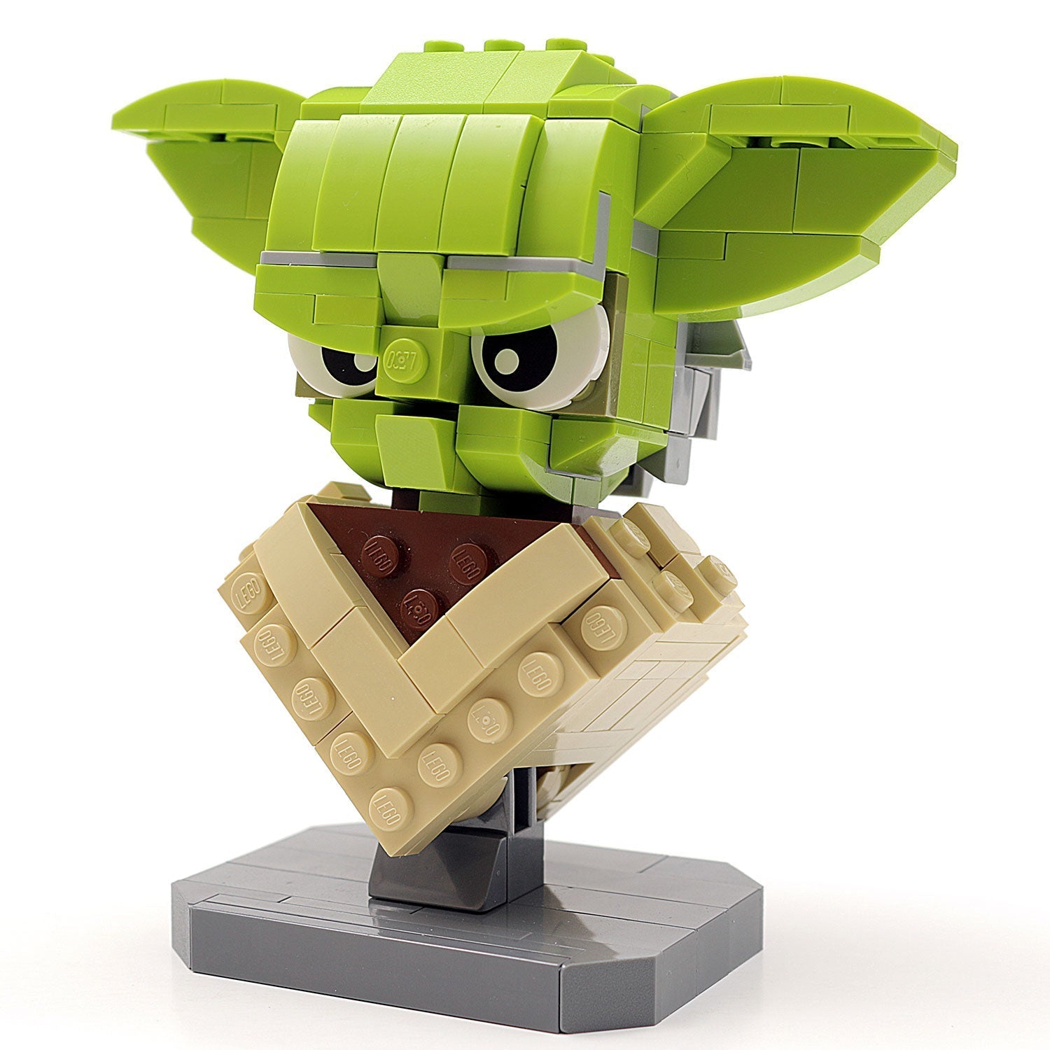 Custom Star Wars Yoda Bust made with LEGO® parts