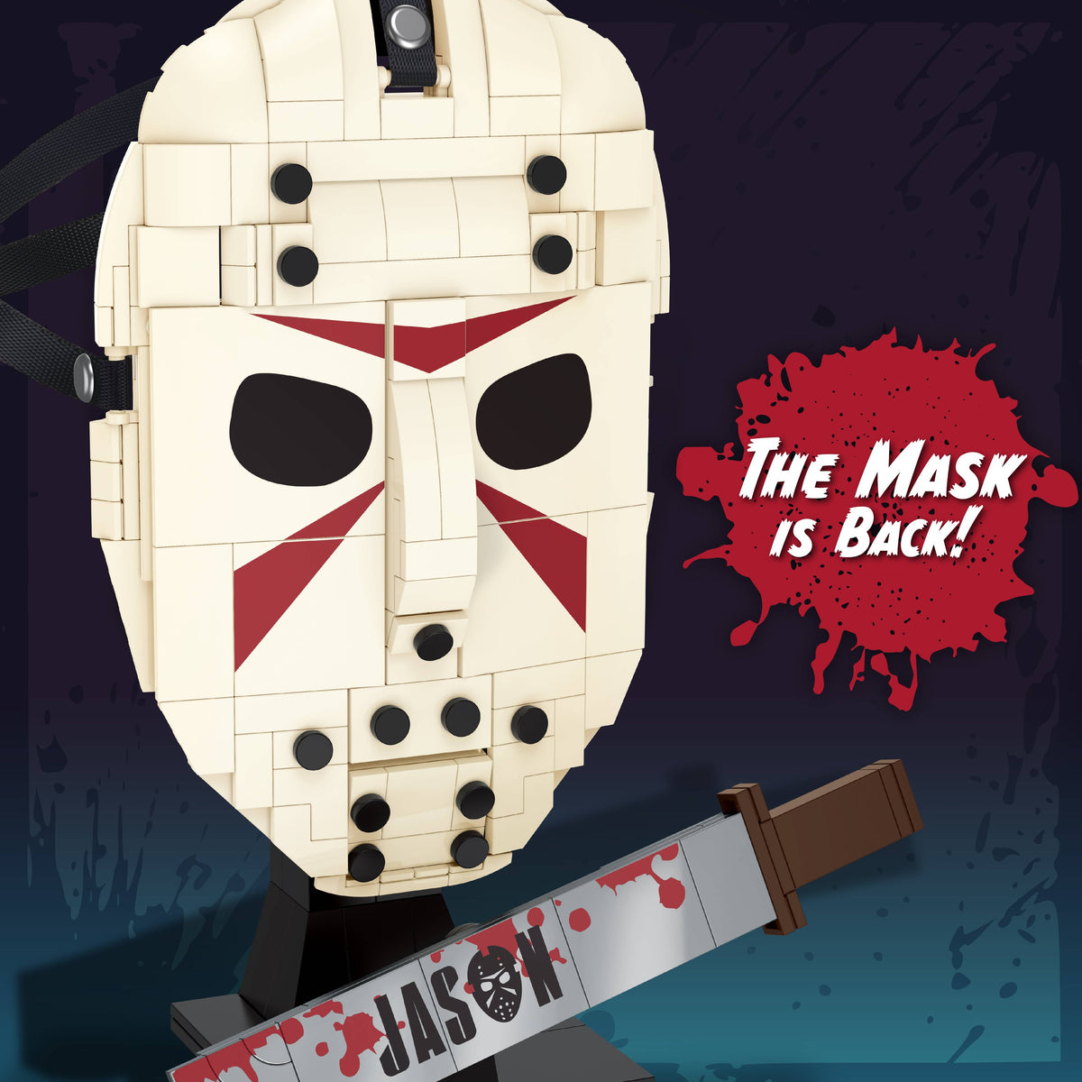 Jason's Mask Horror Building Set 311pc
