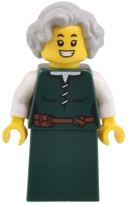 Preowned LEGO® Minifigure – BrickLink Designer Program adp100 Mountain Fortress Woman
