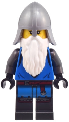 Preowned LEGO® Minifigure – BrickLink Designer Program adp102 Mountain Fortress Black Falcon Soldier - Helmet with Neck Prote