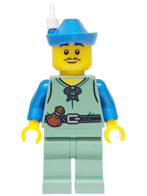 Preowned LEGO® Minifigure – BrickLink Designer Program adp166 (Forest Stronghold Peasant - Male)
