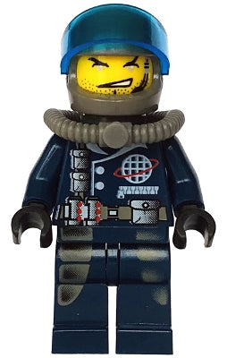 Preowned LEGO® Minifigure – Alpha Team alp034 Dash Mission Deep Sea Trans-Dark Blue Visor