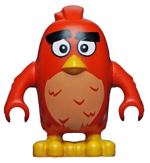 Preowned LEGO® Minifigure – The Angry Birds Movie ang003 Red Worried