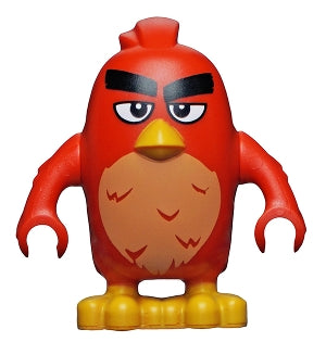 Preowned LEGO® Minifigure – The Angry Birds Movie ang012 Red
