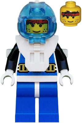 Preowned LEGO® Minifigure – Aquazone aqu001 Aquanaut 1