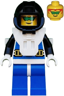 Preowned LEGO® Minifigure – Aquazone aqu002 Aquanaut 2